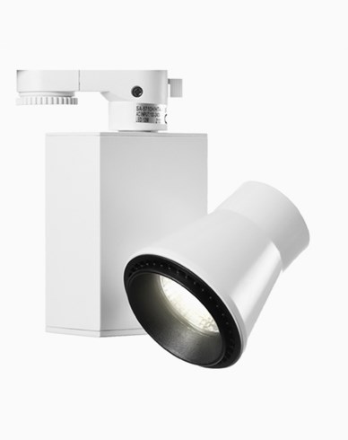 Maxel CROSBY 3-fas 3600lm 40° vit. Justerbar 180°. 32W / 230V LED