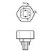 Osram DULUX T/E PLUS 18W/840 Gx24q-2