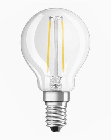 Osram LED filament Krone pære E14 1,5W/827 (15W)