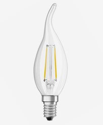 Osram LED Retrofit Kruunu med topp E14 2,5W