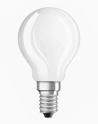 Osram LED pallolamppu E14 matta glass 3W/827 (25W)