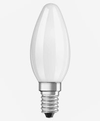 Osram LED kynttilälamppu E14 FR 4W/827