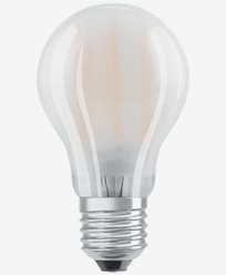 Osram LED-pære CL A Normal E27 2,8W/827 (25W) Frost. Dimbar