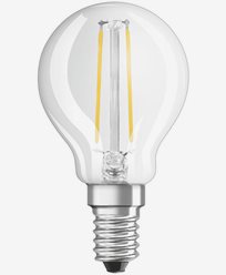 Osram LED-lampa CL P klot E14 Dim 2,8W/827 (25W). Dimbar