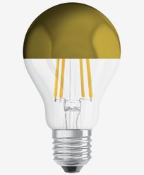 Osram LED-lampa CL A 54 Toppförspeglad Gold E27 7W (54W)