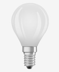 Osram LED-pære CL P klot E14 Dim 4,5W/840 (40W) Fr