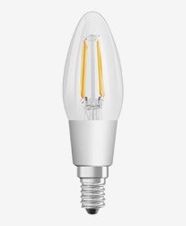 Osram LED-lampa Classic B Kronljus E14 GLOWdim 4,5W (40W)