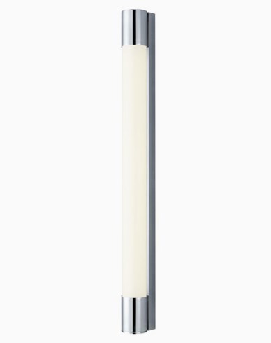 AIRAM Spa Ancona LED vegglampe IP44, 7W/830 600mm, krom. Inkl uttag