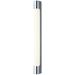 AIRAM Spa Ancona LED vegglampe IP44, 7W/830 600mm, krom. Inkl uttag