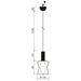 AIRAM WIRKKALA K2-135 8W LED Taklampe Sand