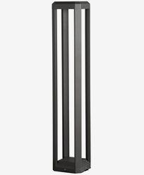 AIRAM Sokkellampe FLEN 1000 IP44 LED 13W/830 Aluminium, antracitgrå