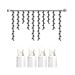 Star Trading System LED istapp extra 100 ljus 2x1m kallvit vit kabel