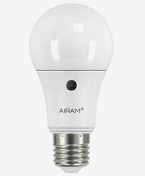 Airam LED normal A60, sensor 9,5W 2800K