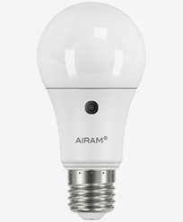 AIRAM LED-pære opalisert A60 11W/840 E27 SENSOR