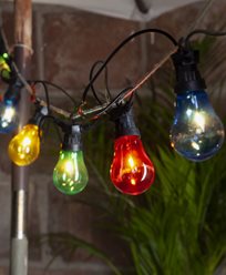 Star Trading Lysslynge Circus 10 fargade Filament LEDpærer