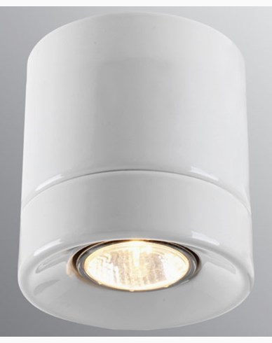 Ifö Electric Light On Downlight valkoinen IP23 max 50W GU10