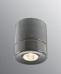 Ifö Electric Light On Downlight harmaa IP23 max 50W GU10