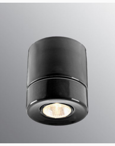 Ifö Electric Light On Downlight musta  IP23 max 50W GU10
