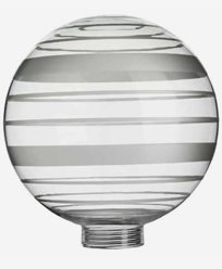 Vitrandig globus formet glass Ø100mm. 6536