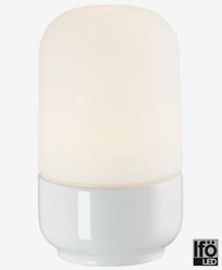 Ifö Electric Ohm 100/170mm vit IP44 LED 8W/3000 800lm Ra>90. 8341-800-10