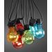 Konstsmide Lyslenker 10 st fargede LED-pærer. IP44. 2378-500. Ikke koblingsbare