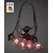 Konstsmide Lyslenke 10 skiftende RGB LEDpærer 5V/IP44. 2381-500