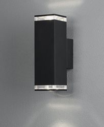 Konstsmide Pollux seinälamppu. Max 2x7W LED. GU10. 407-750