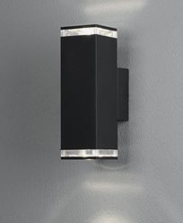 Konstsmide Pollux vägglampa. Max 2x7W LED. GU10. 407-750
