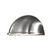 Konstsmide Torino halvmåneplafond stor E27 Rustfri. 7326-000