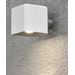 Konstsmide Amalfi seinälamppu 3W 12V valkoinen muovi sis Muuntaja + johto. 7681-200