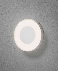 Konstsmide Carrara vägglampa/plafond LED rund dimbar och färgjusterbar. 7985-250