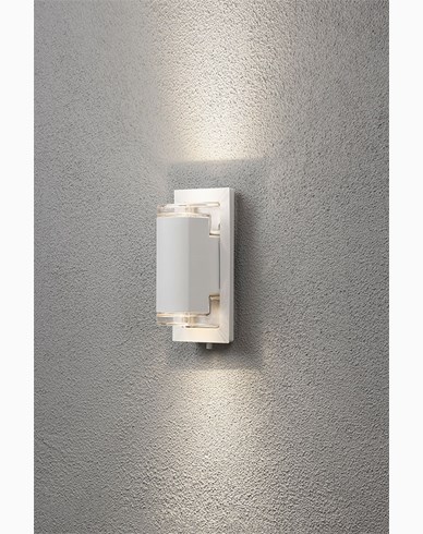 Konstsmide Potenza vägglykta GU10 Vit. 7987-250