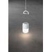Konstsmide Assisi solar / USB lampa hängande/stående LED, dimbar vit. 7805-202
