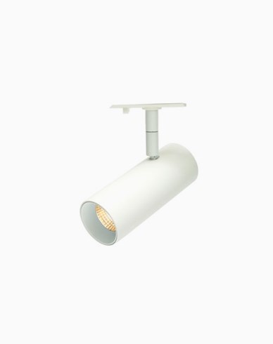 Maxel Tube mini 1-vaihe LED spot 8W 827 36° valkoinen