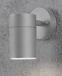 Konstsmide Modena vegglampe ned GU10. Ø75mm. Grå 7657-300