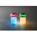 Konstsmide Assisi Solcellslyktor bord/spett LED RGB 2-pack. 7809-000