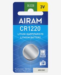 Airam CR1220 3V litium knappbatteri