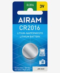 AIRAM Airam CR2016 3V litium knappbatteri