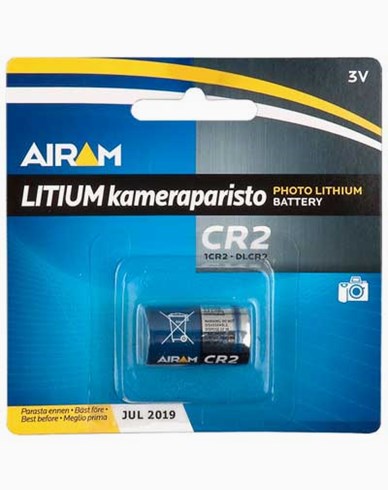 Airam kamerabatteri 6V litium (2CR5) 1400mAh