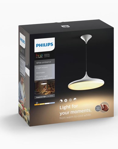 Philips Philips Hue Cher pendant white 1x33W 24V. Inkl switch
