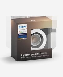 Philips Hue MILLISKIN recessed round alu 1x5.5W 230V (without remote)