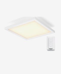 Philips Hue AURELLE White ambiance Firkantig liten plafond