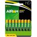 AIRAM Heavy Duty Plus R6 (AA) 1,5V batterier 8-pakke