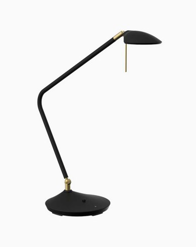 Texa Design Toreno pöytälamppu LED musta /messinki matt