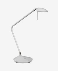 Texa Design Toreno pöytälamppu LED valkoinen/nikkeli matt