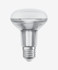 Osram LED-pære R80 E27 60° 4,3W/827 (60W)