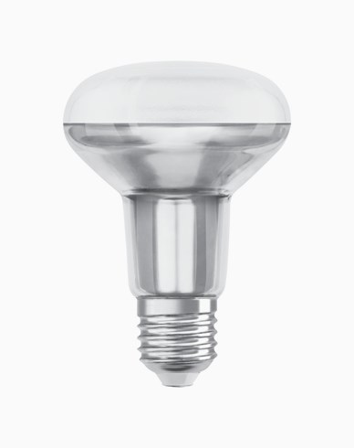 Osram LED-pære R80 E27 60° 4,3W/827 (60W)