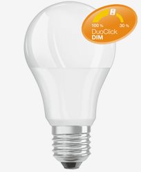 Osram LED-lampa Duo Click Dim 8,5W E27
