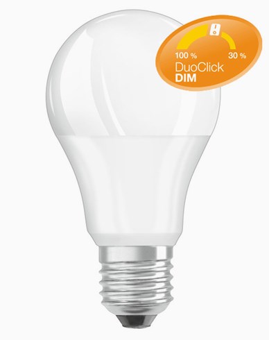 Osram LED-pære Duo Click Dim 8,5W E27