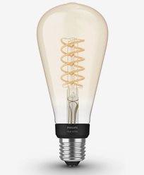 Philips Hue White Filament ST72 E27, Edison, 2100K